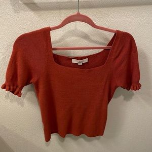Square Neck Sweater